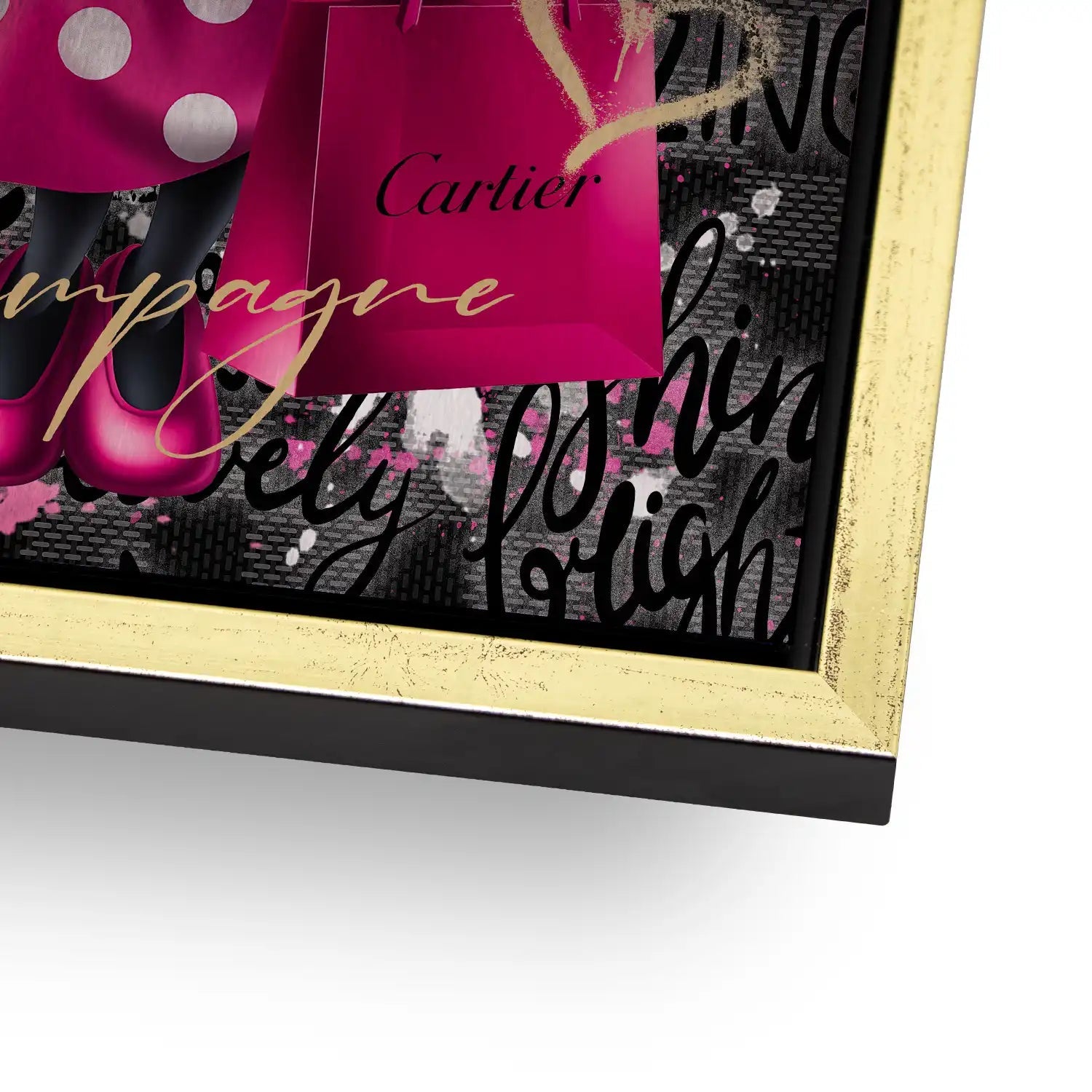 Minnie Need Luxe Aludibond Gebürstet INGALERIE