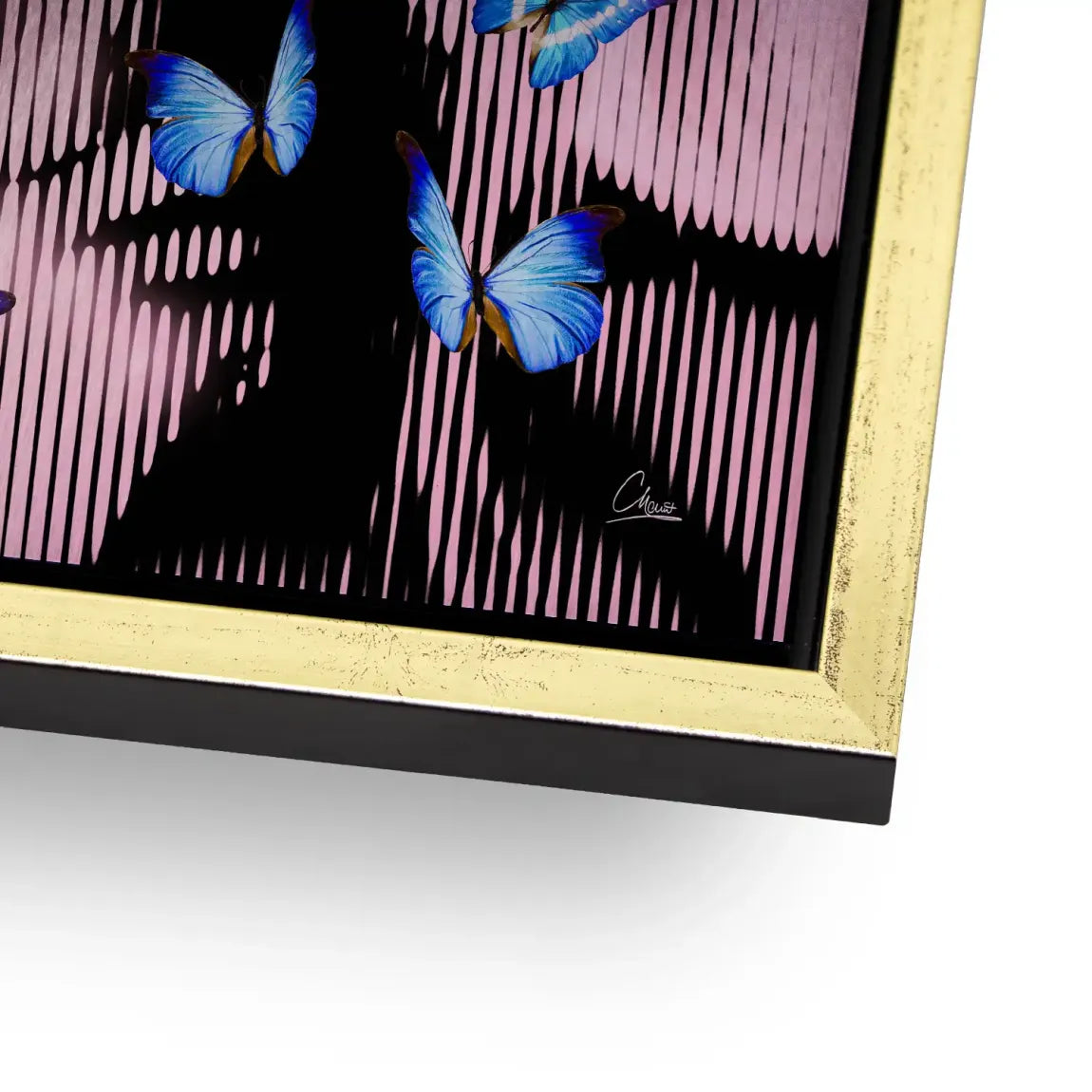 Silent Butterfly Aludibond Gebürstet INGALERIE