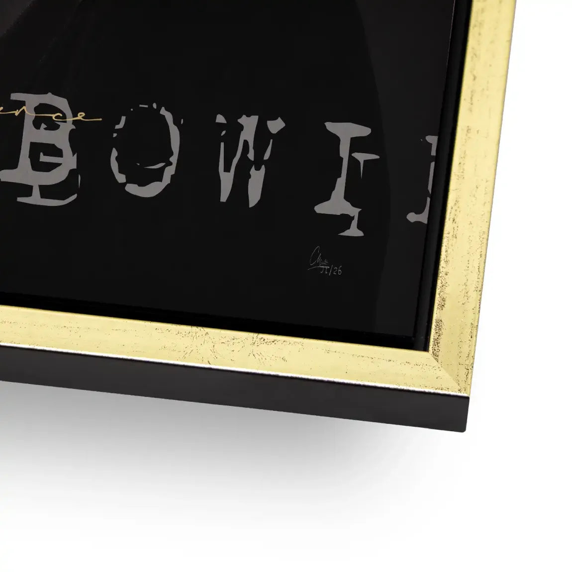 David Bowie Dance Alu Gebürstet Bild