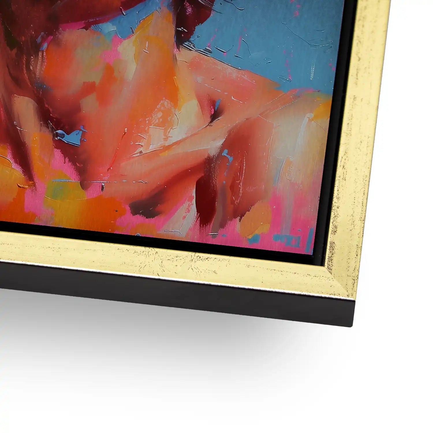 Marilyn Monroe Color Style Aludibond Gebürstet - Alu Dibond Bild Gebürstet