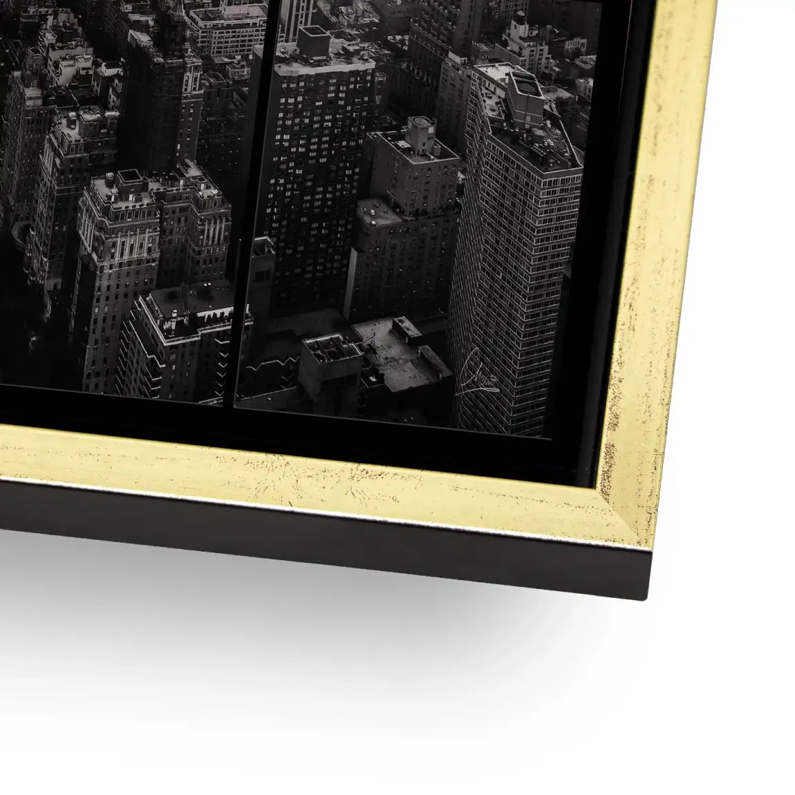 Silent Heights New York Alu Gebürstet Bild