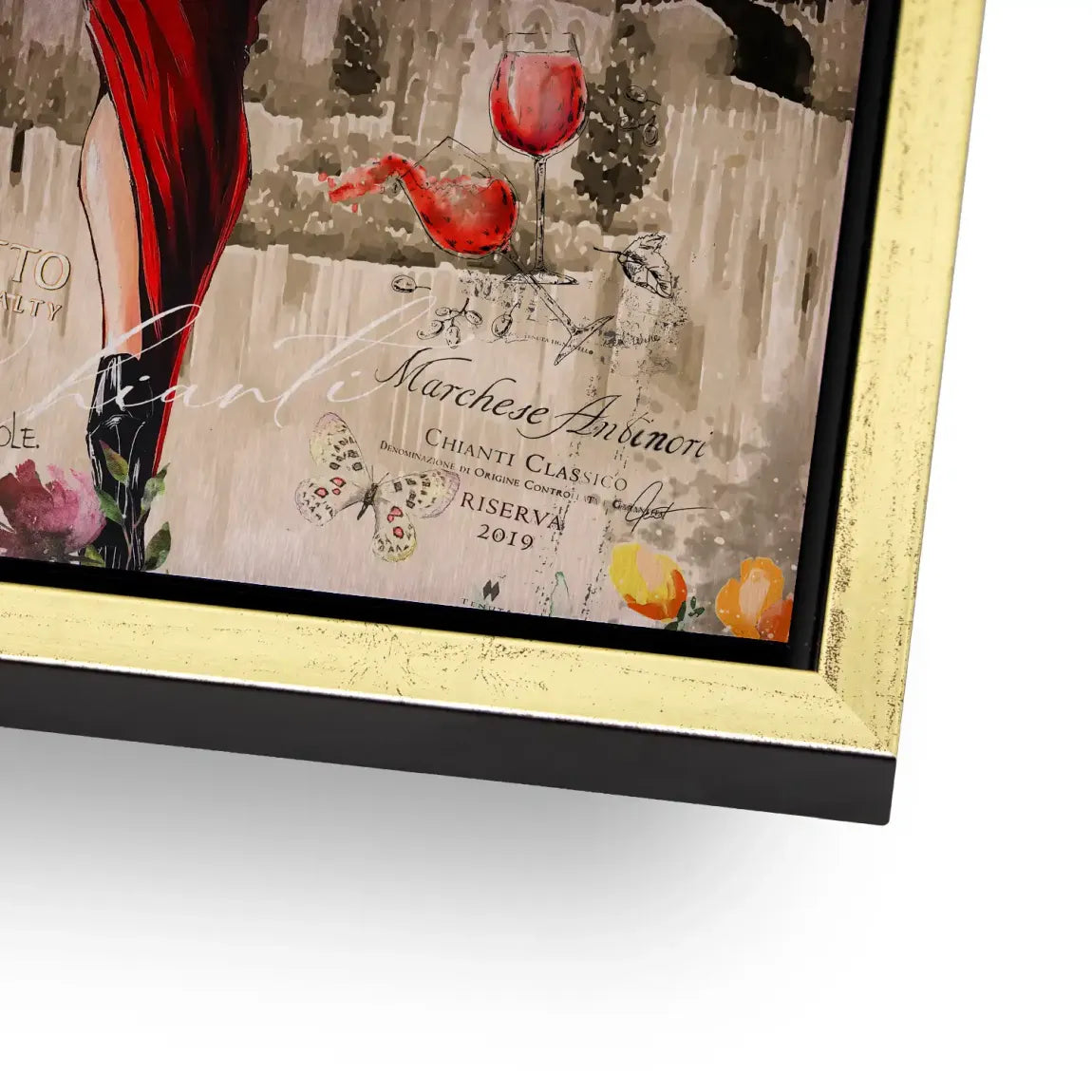 Dolce Vita Rosso Flair Aludibond Gebürstet INGALERIE
