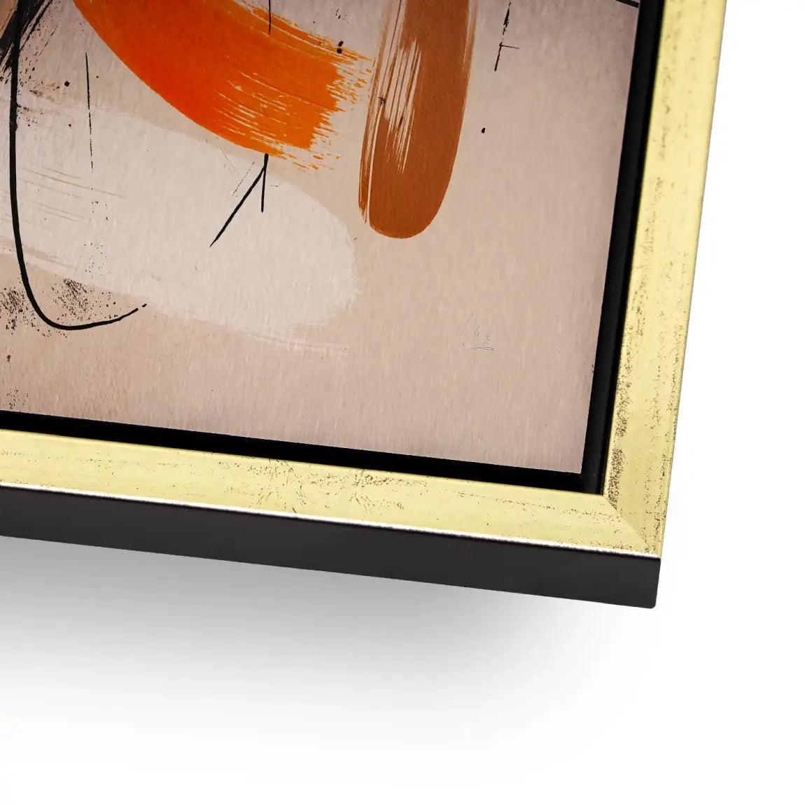 Freie Dynamik Abstrakt Alu Gebürstet Bild