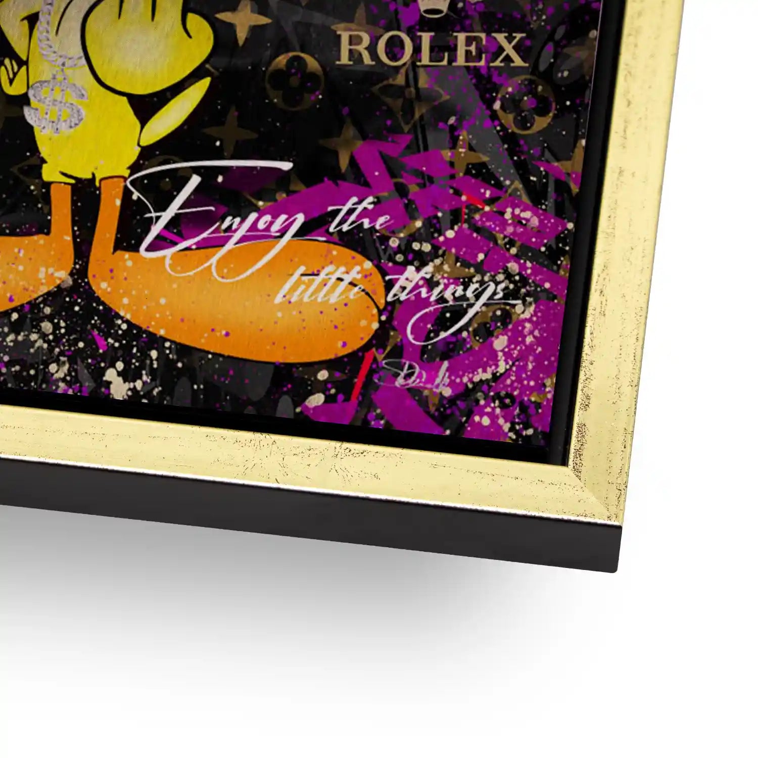 Pop Art Tweety Change the Rules Aludibond Gebürstet INGALERIE