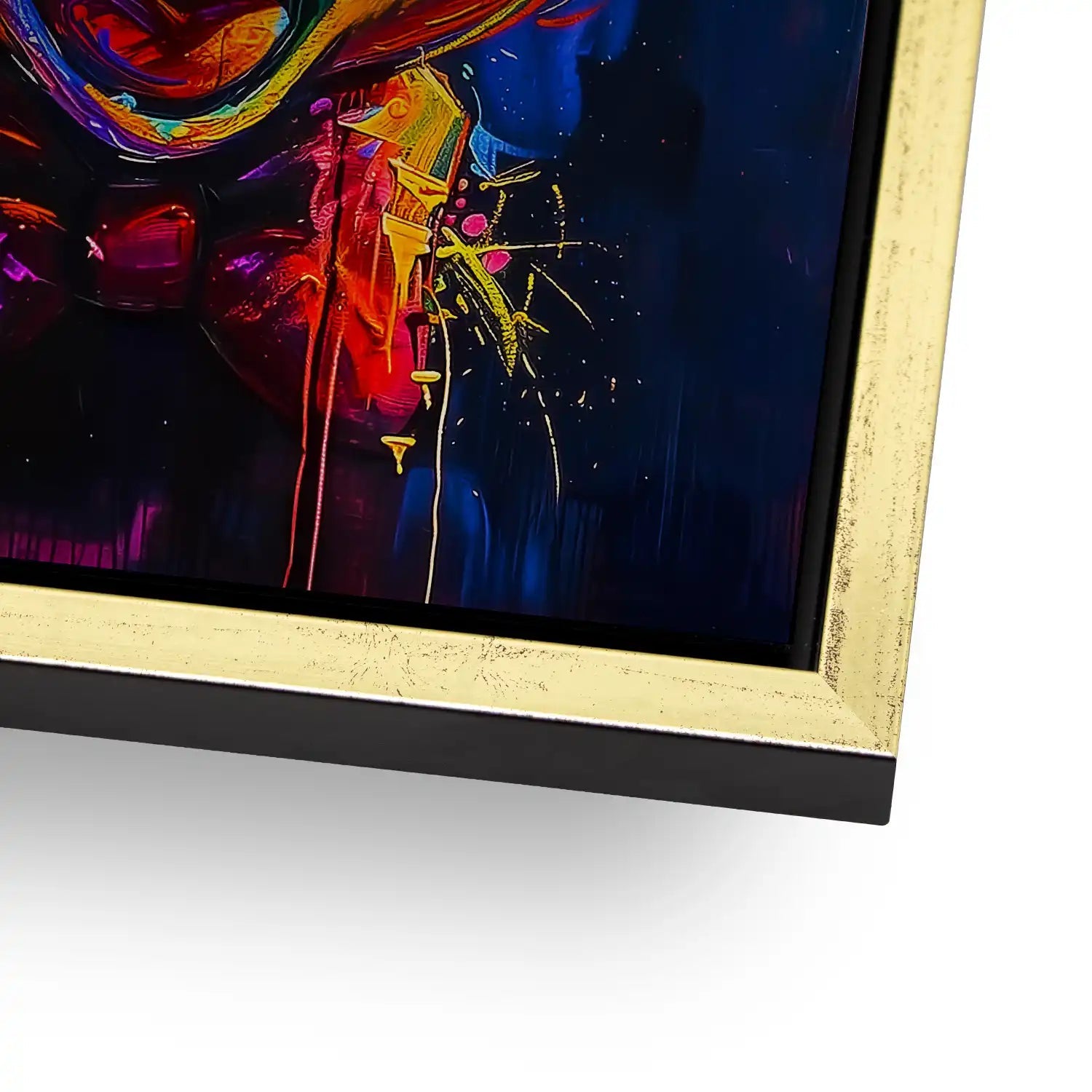 Micky Abstrakt Color Aludibond Gebürstet - INGALERIE