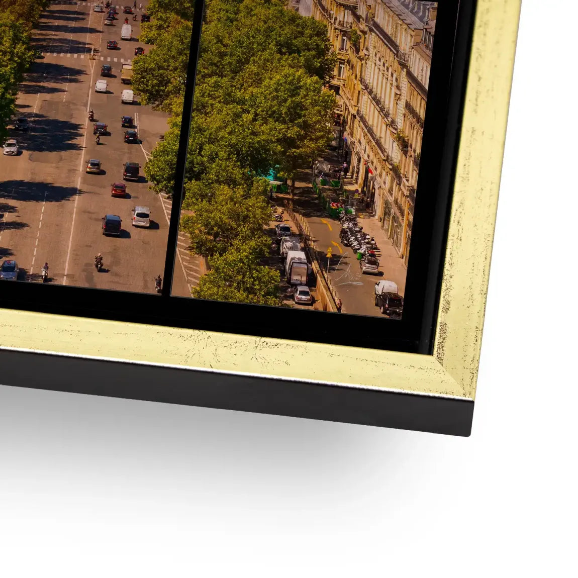 Avenue Lumière Paris Alu Gebürstet Bild