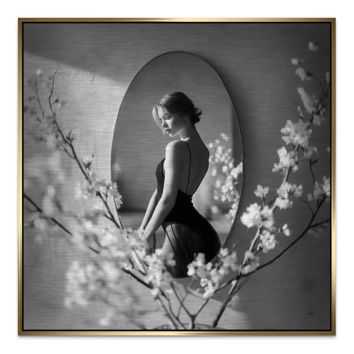 Velvet Muse Alu Gebürstet Bild