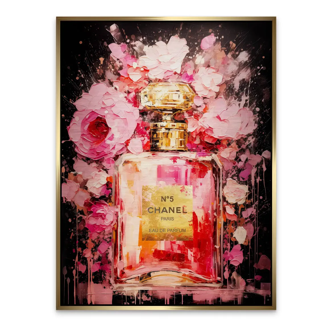Essence of Velvet Bloom Alu Gebürstet Bild INGALERIE