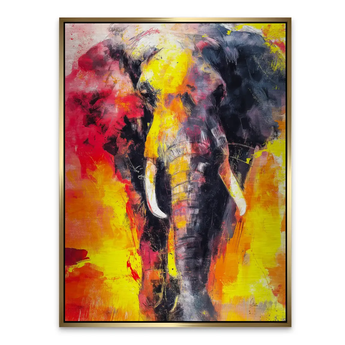 Majestic Elefant Aludibond Gebürstet INGALERIE