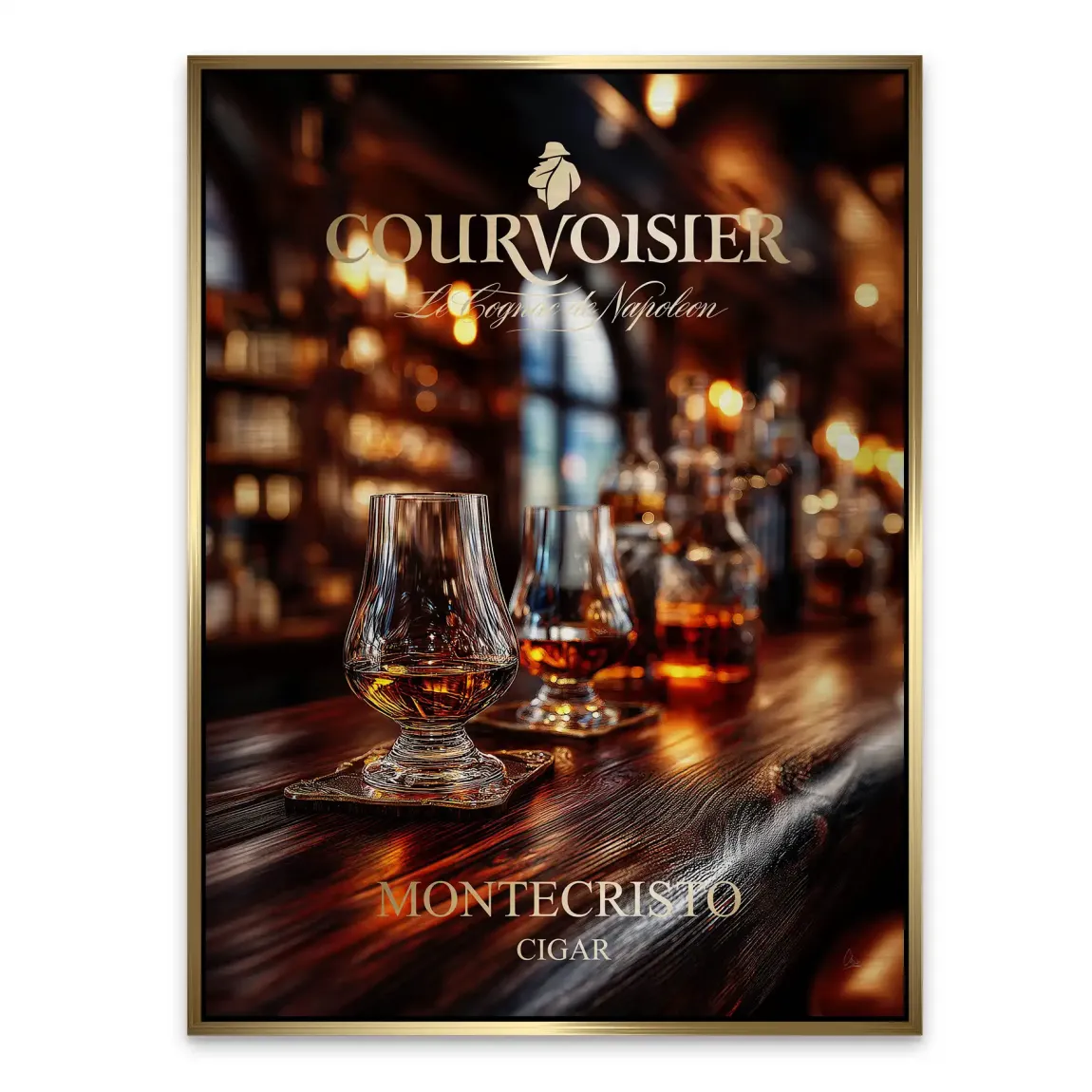 Amber Delight Cognac Alu Gebürstet Bild