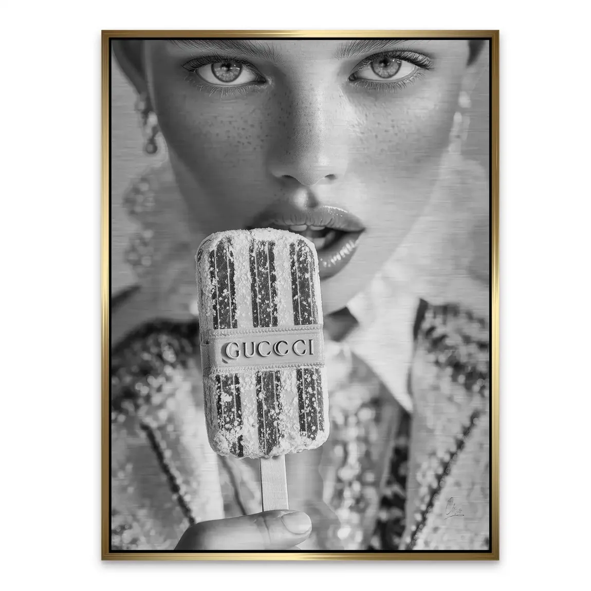 Gucci Ice Noir Alu Gebürstet Bild