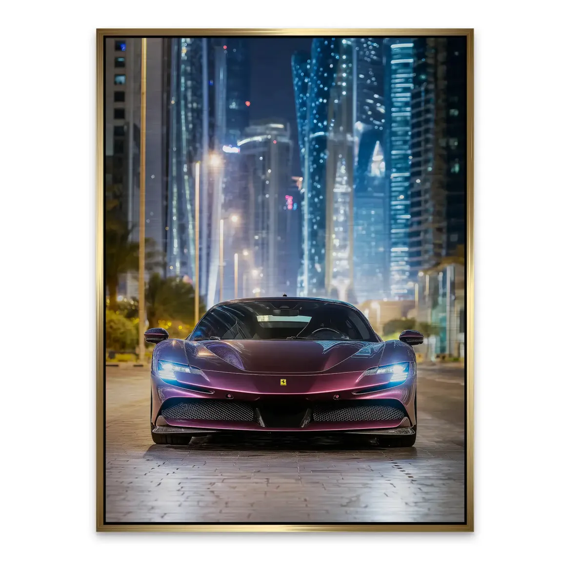 Midnight SF90 Art Alu Gebürstet Bild
