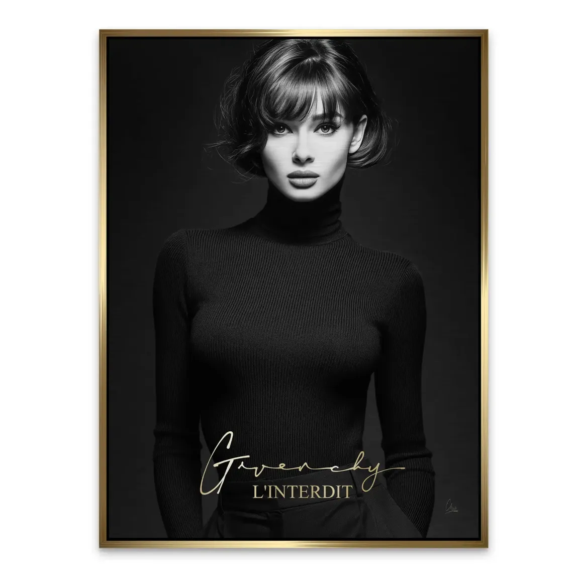 Audrey Givenchy Noir Alu Gebürstet Bild