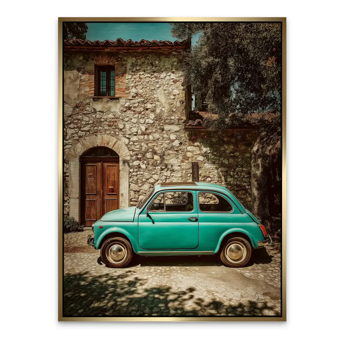 Toskana Fiat Charm Alu Gebürstet Bild