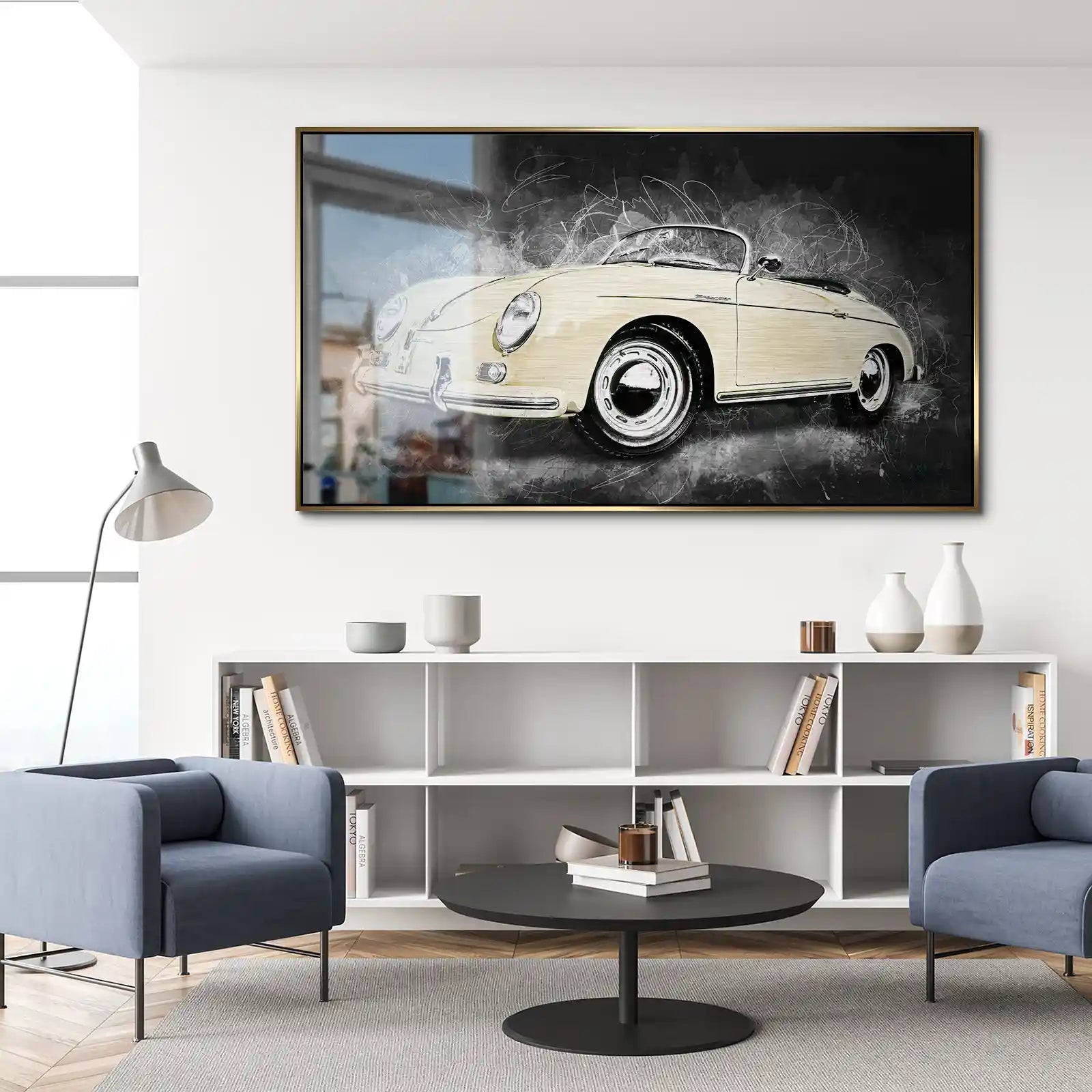 Ivory Elegance – Porsche Speedster 365 Alu gebürstet Bild INGALERIE