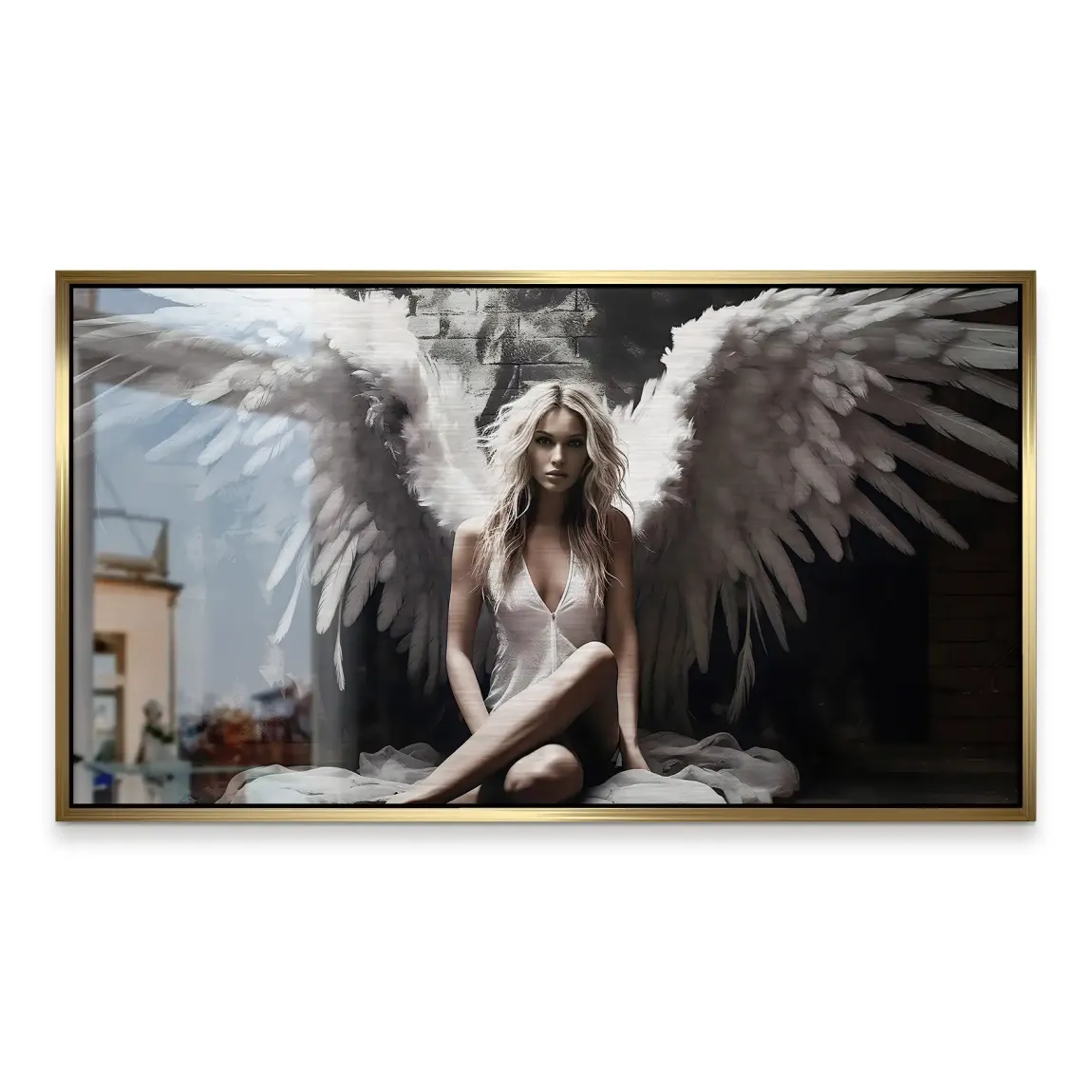 Angel Wings Alu Gebürstet