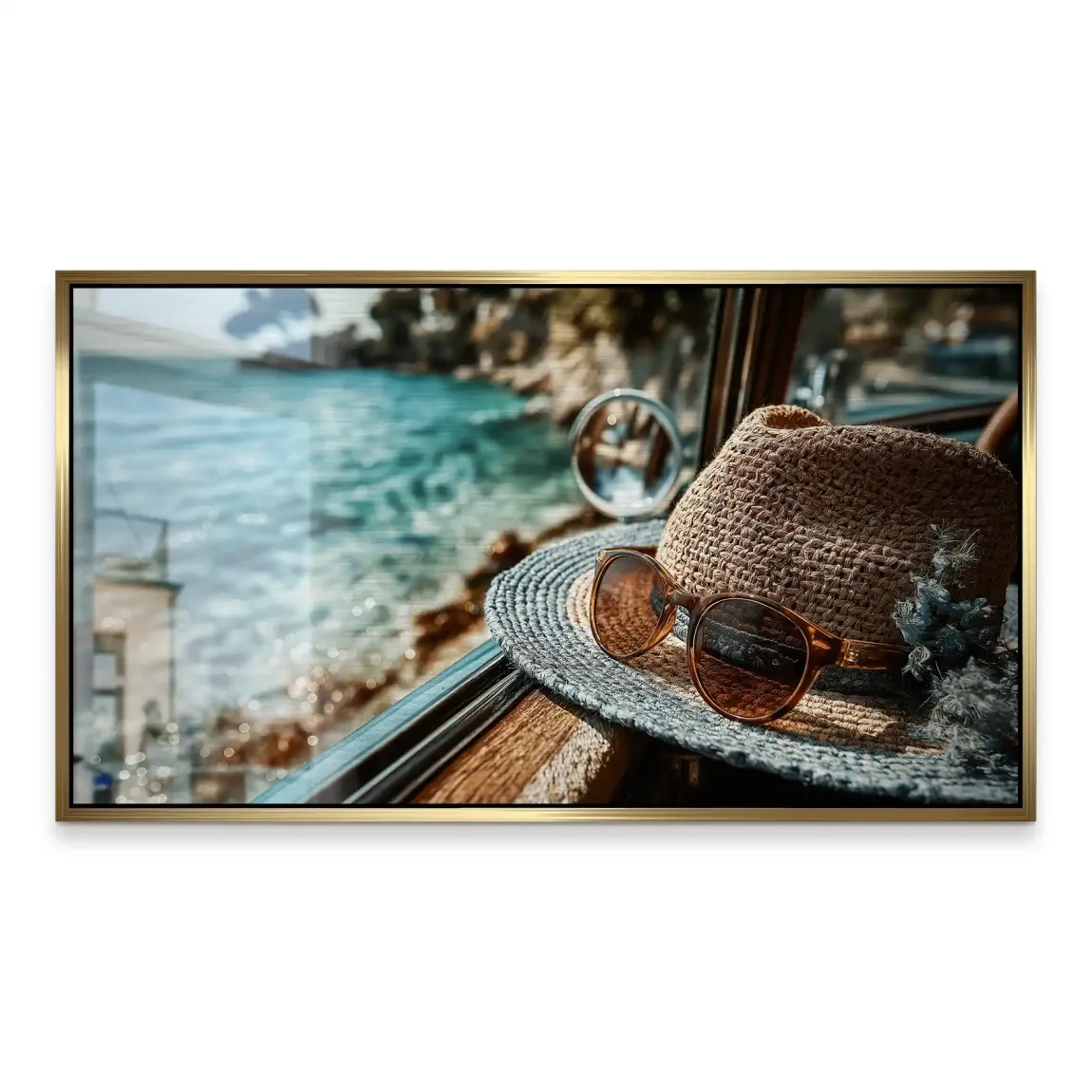 Blue Moments Alu Gebürstet