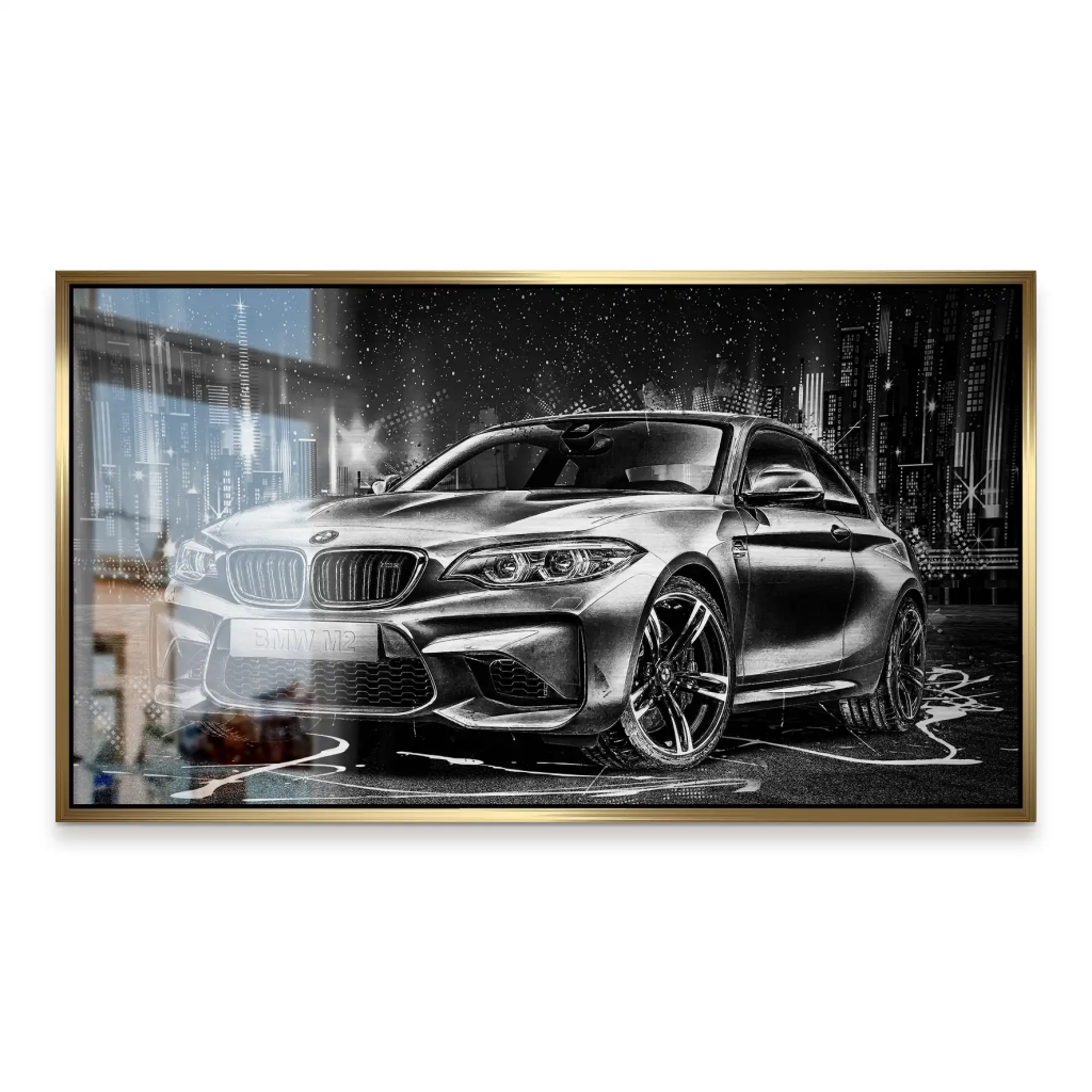 BMW M2 Black Style Alu Gebürstet Bild INGALERIE