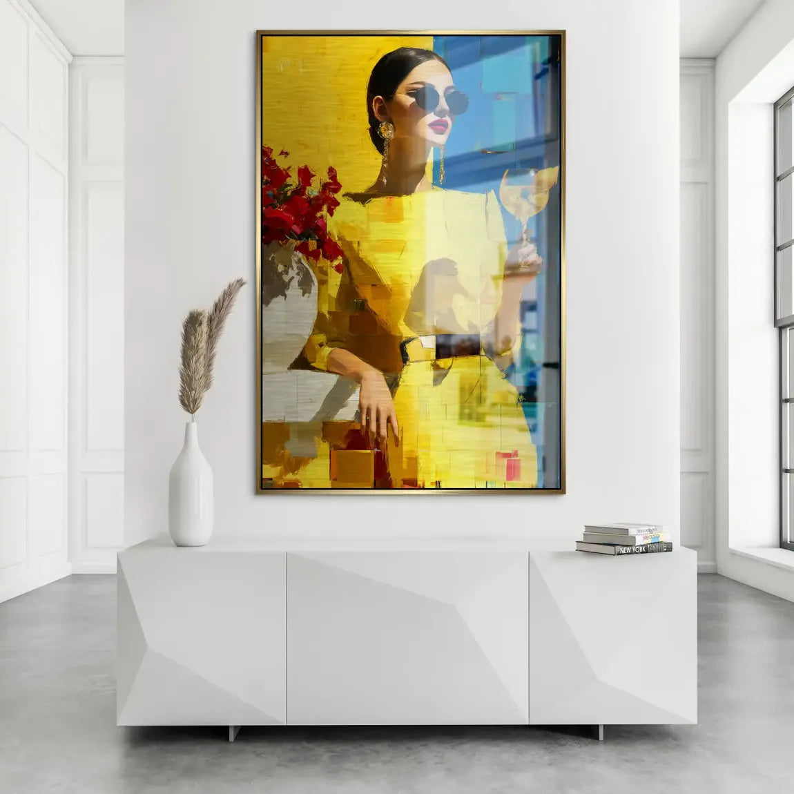 Riviera Elegance Alu Dibond Bild gebürstet INGALERIE