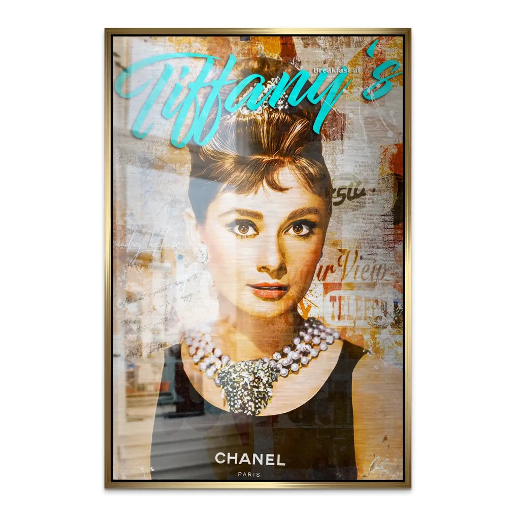 Audrey Tiffany Art AluDibond Gebürstet INGALERIE