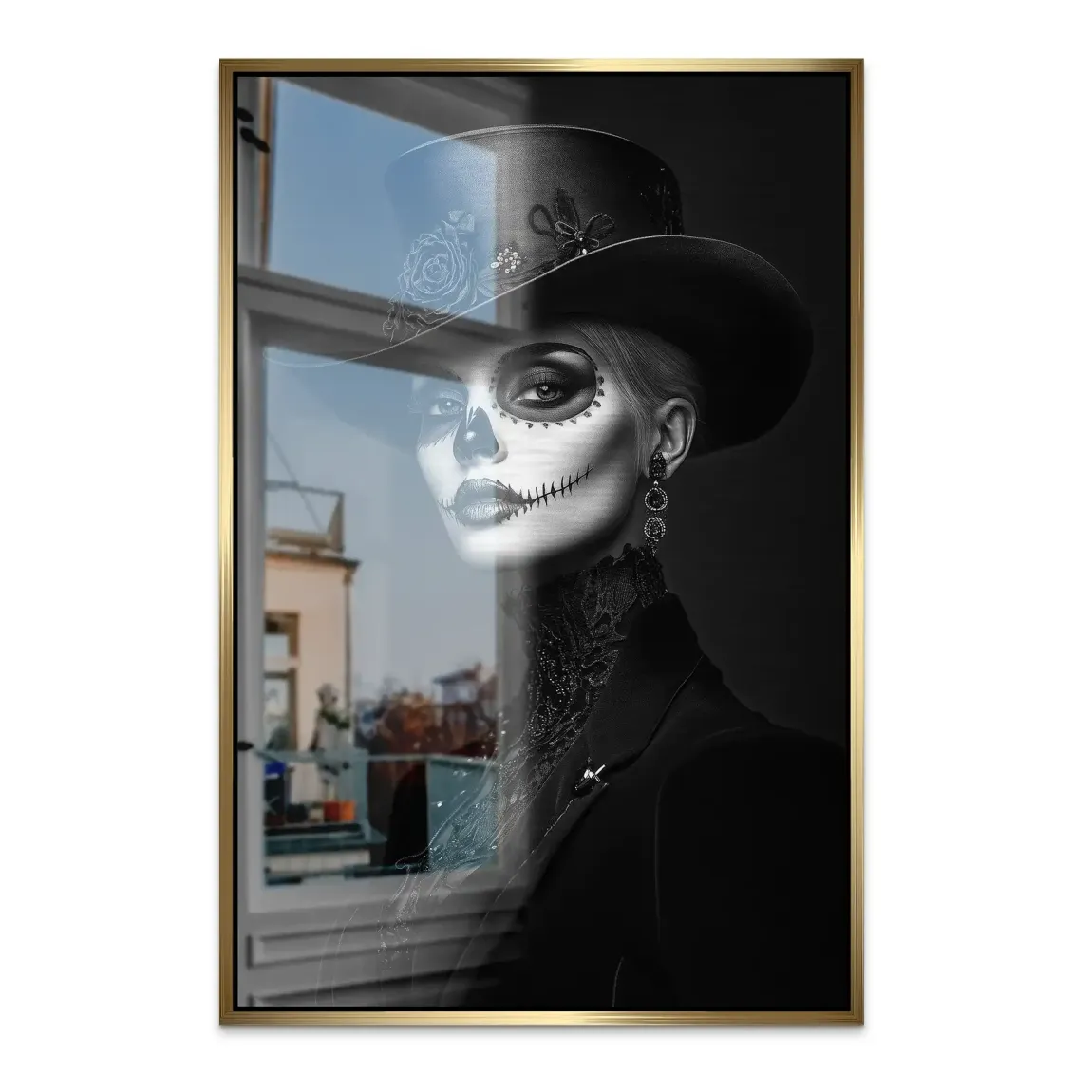 Lady of Shadows AluDibond Gebürstet INGALERIE