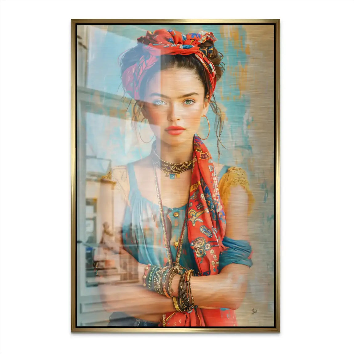 Young Frida AluDibond Gebürstet INGALERIE
