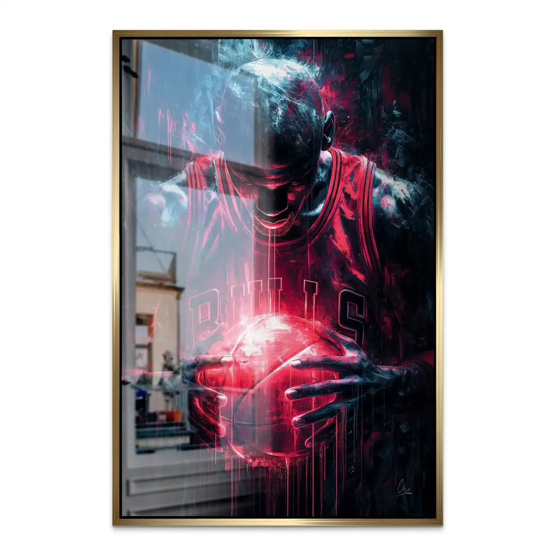 Spirit of Greatness Alu Dibond Bild gebürstet