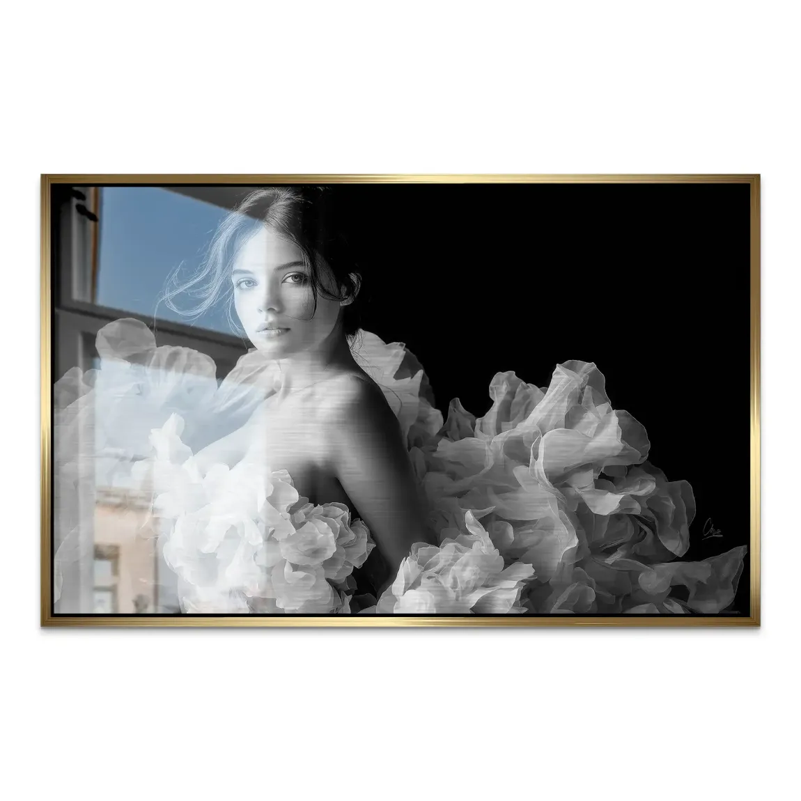 Whispering Beauty AluDibond Gebürstet