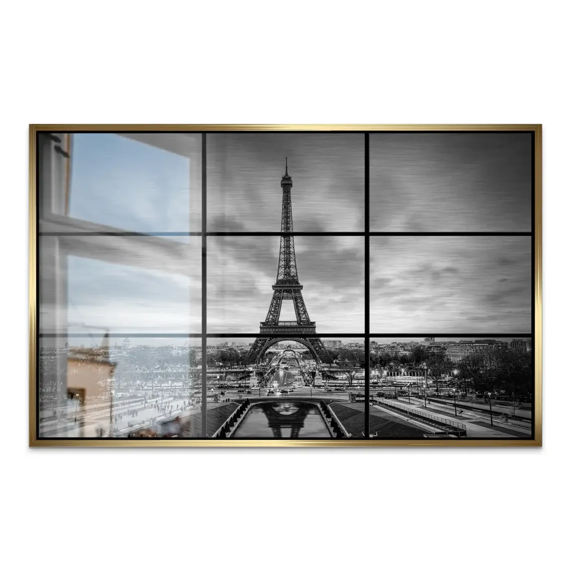 Paris Noir Alu Gebürstet