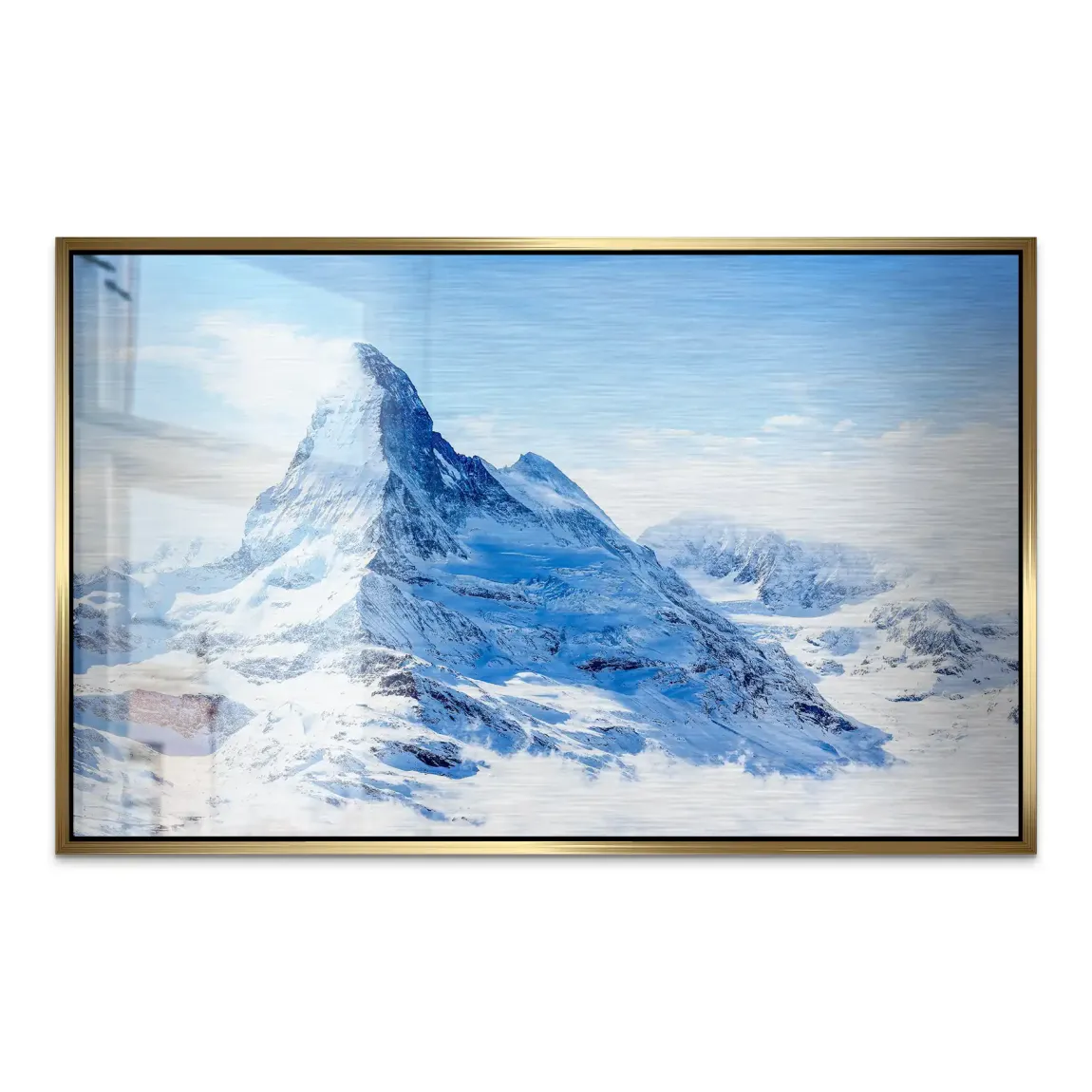 Matterhorn Summit of Light AluDibond Gebürstet