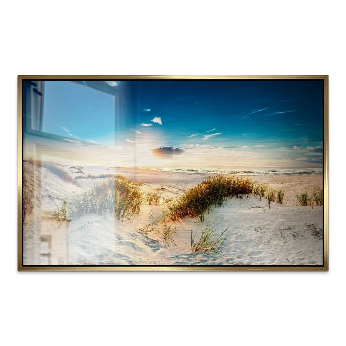 Sunset Dunes AluDibond Gebürstet