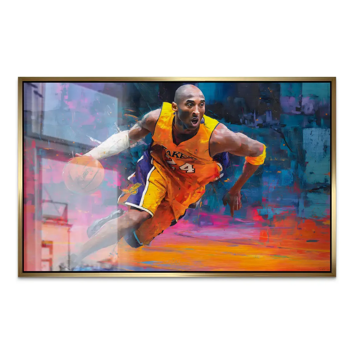 Kobe Abstrakt AluDibond Gebürstet INGALERIE
