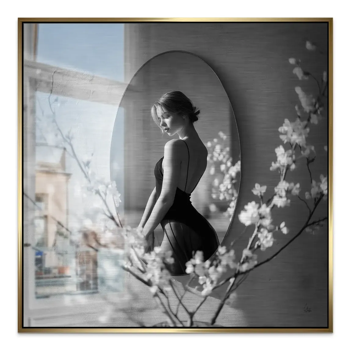 Velvet Muse Alu Gebürstet Bild