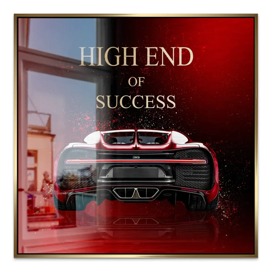 Red Empire Bugatti Alu Gebürstet Bild