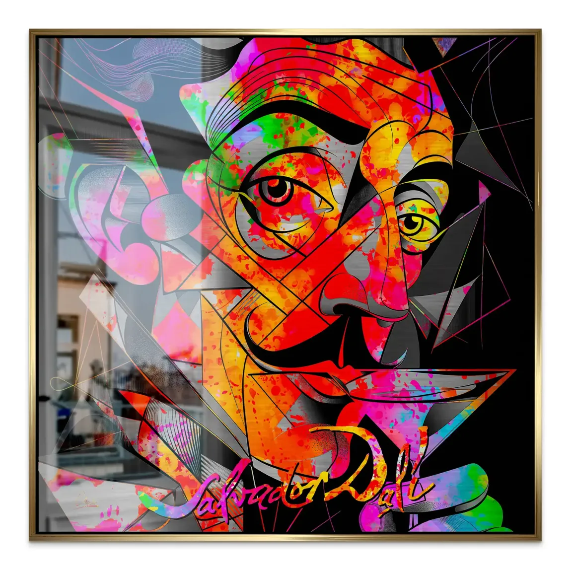 Infinite Mind Salvador Dalí Alu Gebürstet Bild - INGALERIE | Dein Onlineshop für moderne Wandbilder