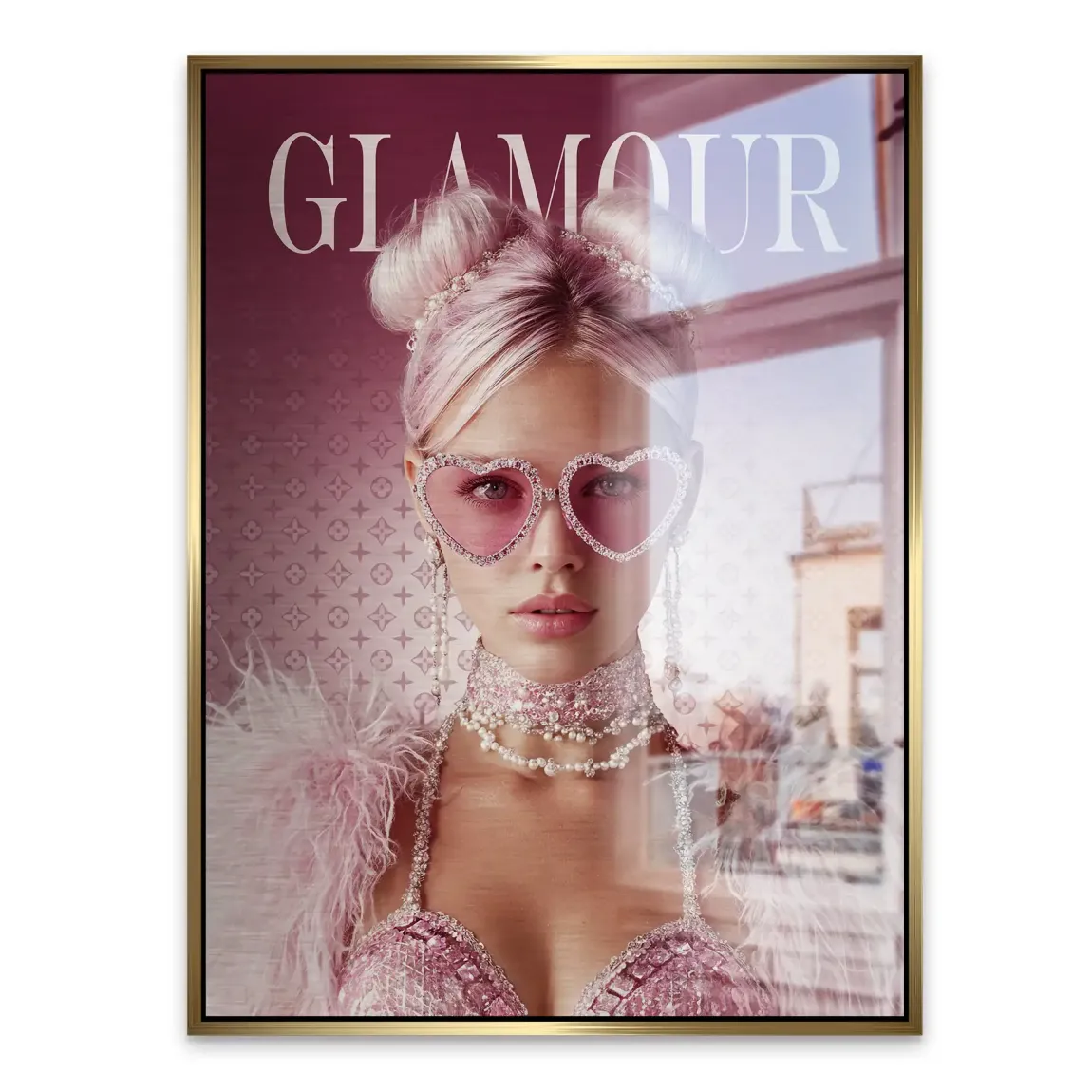 Glamour Lady Alu Gebürstet Bild