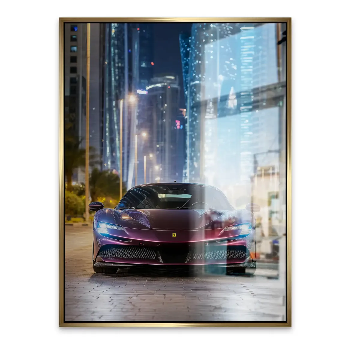 Midnight SF90 Art Alu Gebürstet Bild