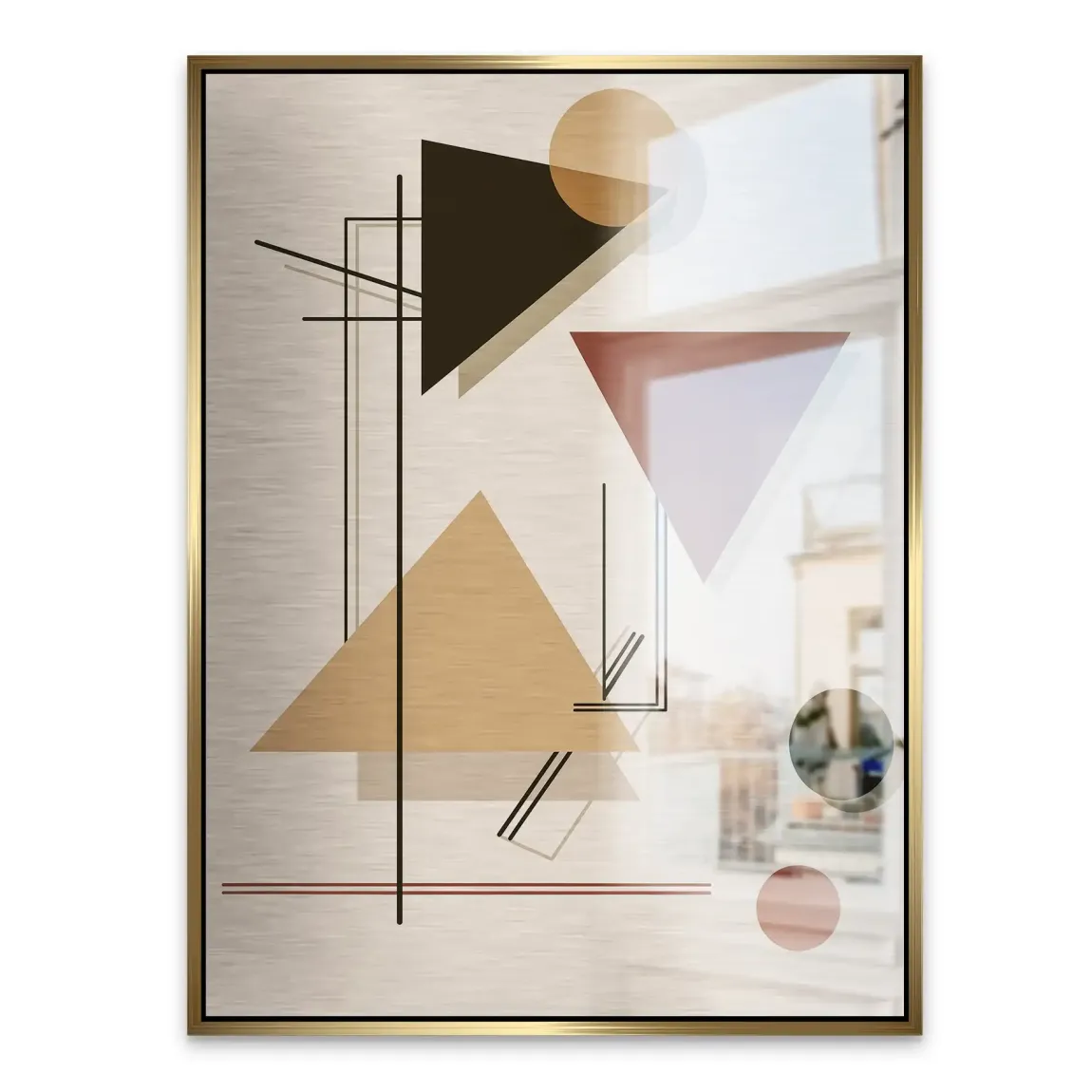 Kandinsky Harmony Style Aludibond Gebürstet INGALERIE