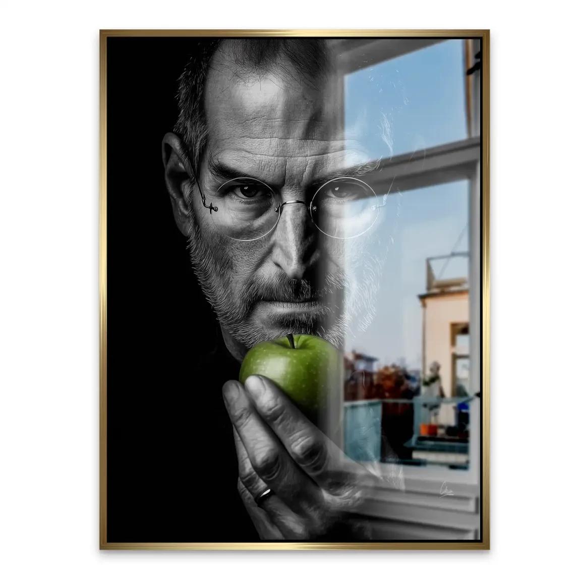 Vision Mind Jobs Alu Gebürstet Bild