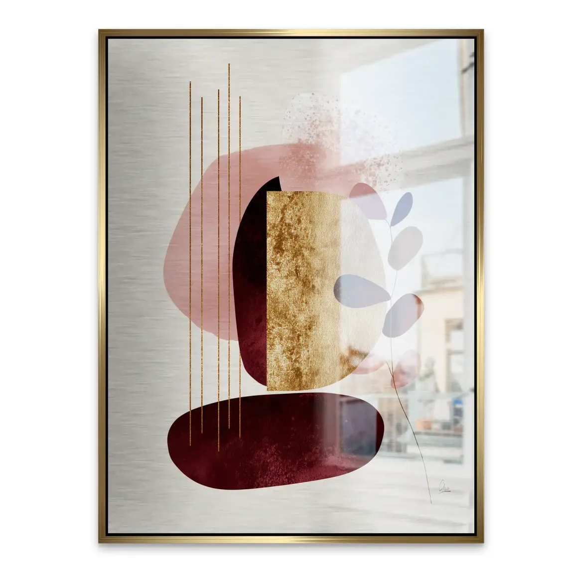 Velvet Shape Alu Gebürstet Bild