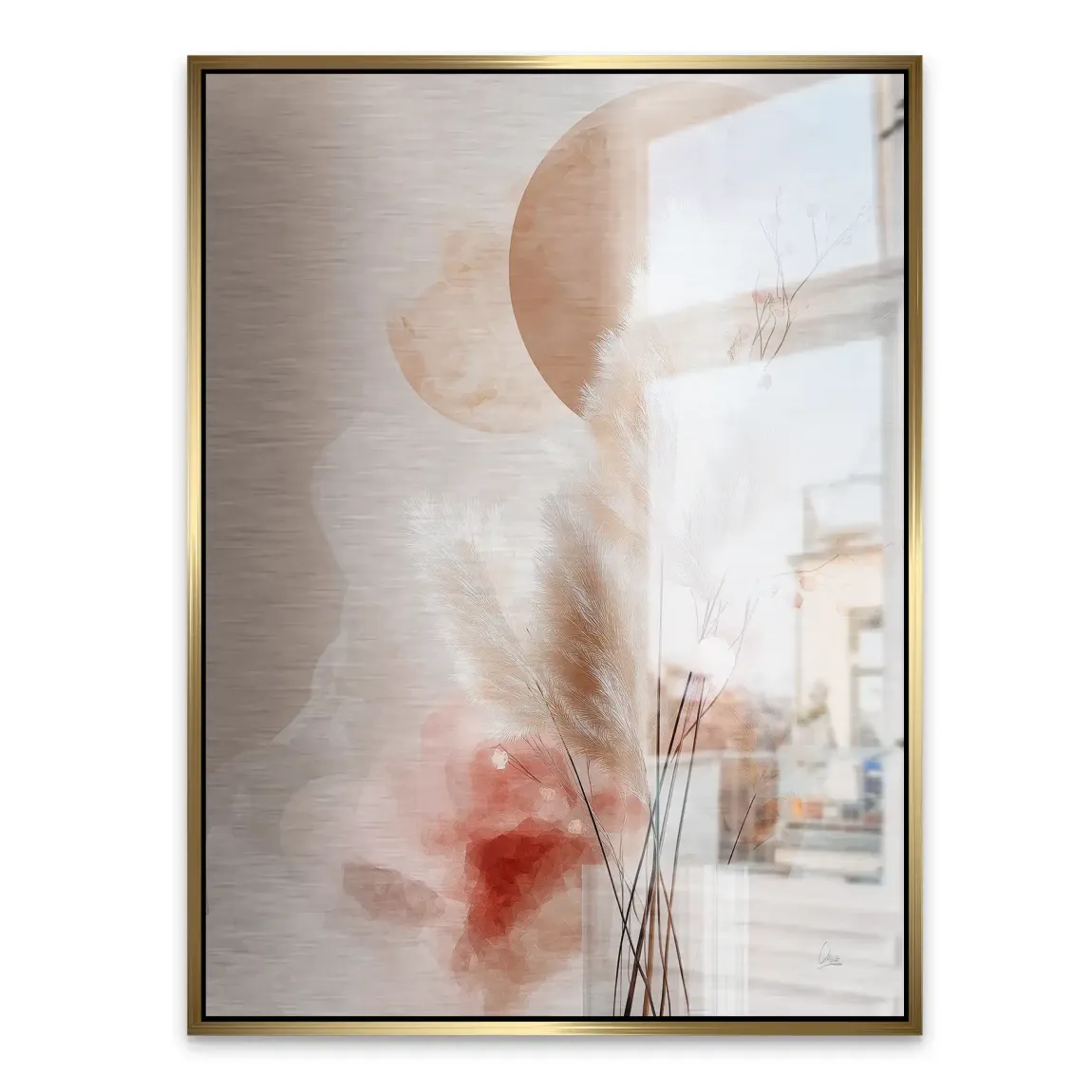 Amber Fields Alu Gebürstet Bild