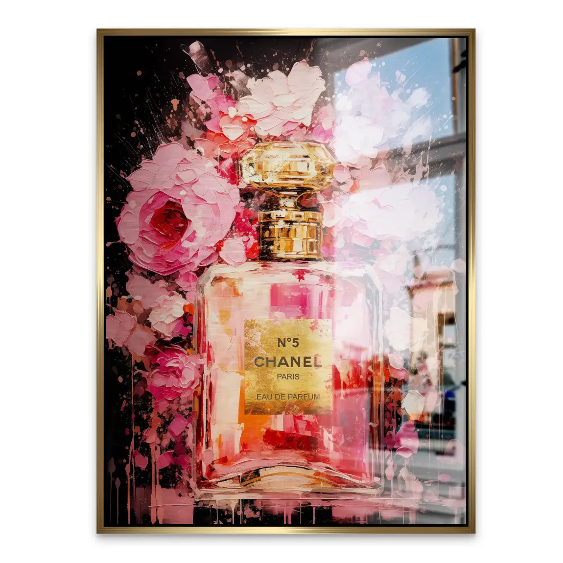 Essence of Velvet Bloom Alu Gebürstet Bild INGALERIE