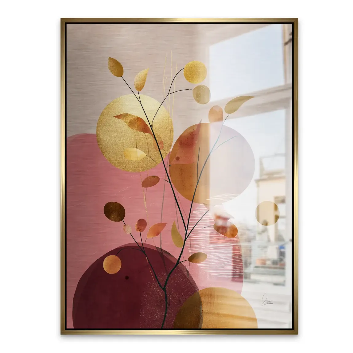 Golden Terra Harmony Alu Gebürstet Bild