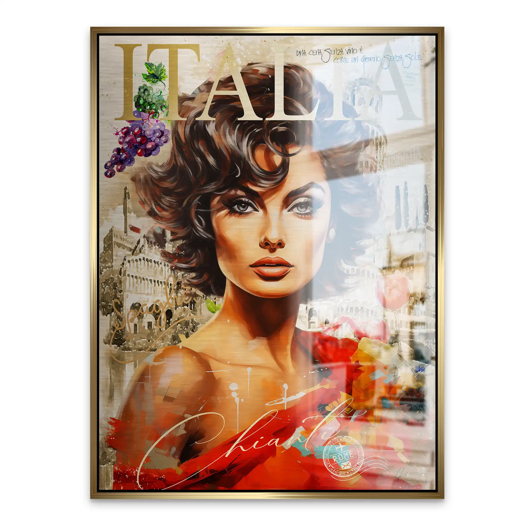 Sophia Italia Aludibond Gebürstet INGALERIE