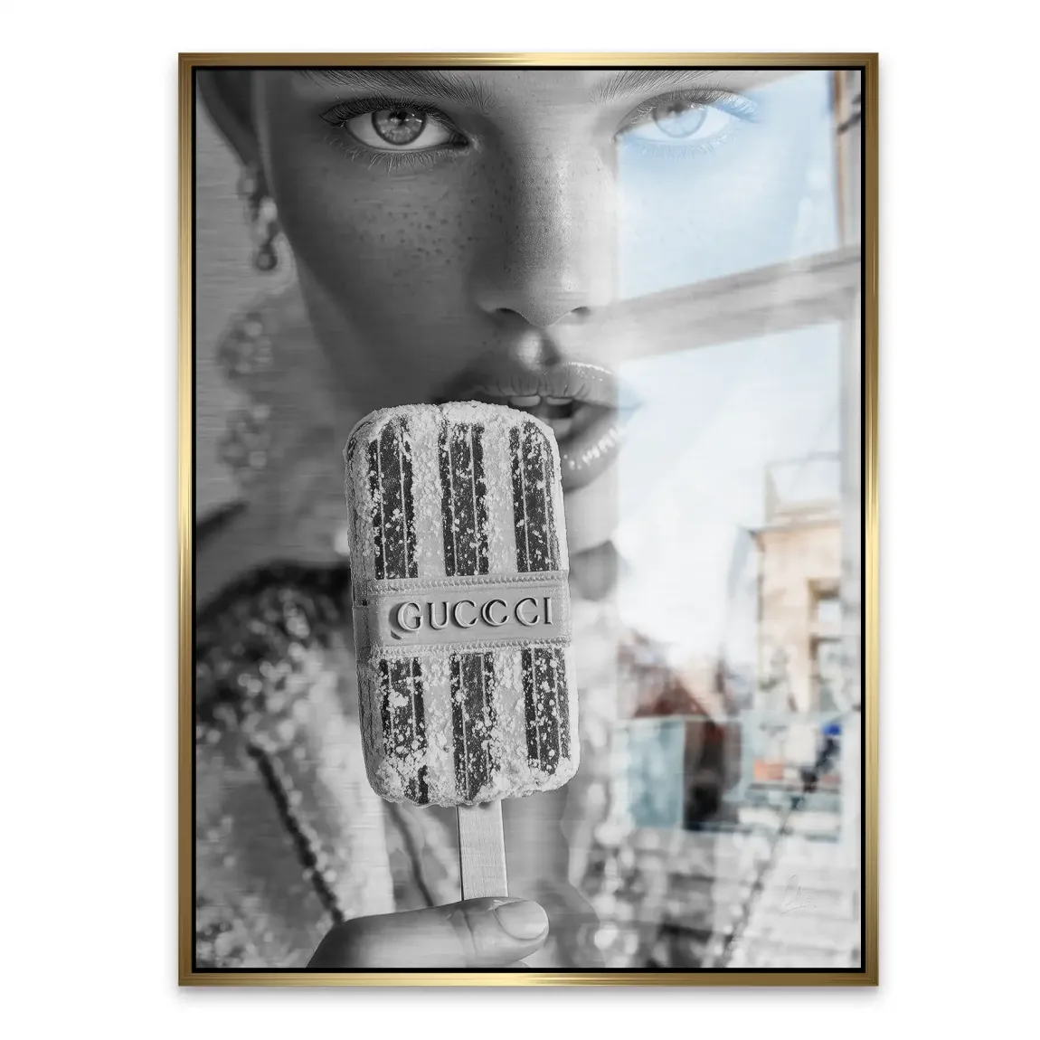 Gucci Ice Noir Alu Gebürstet Bild