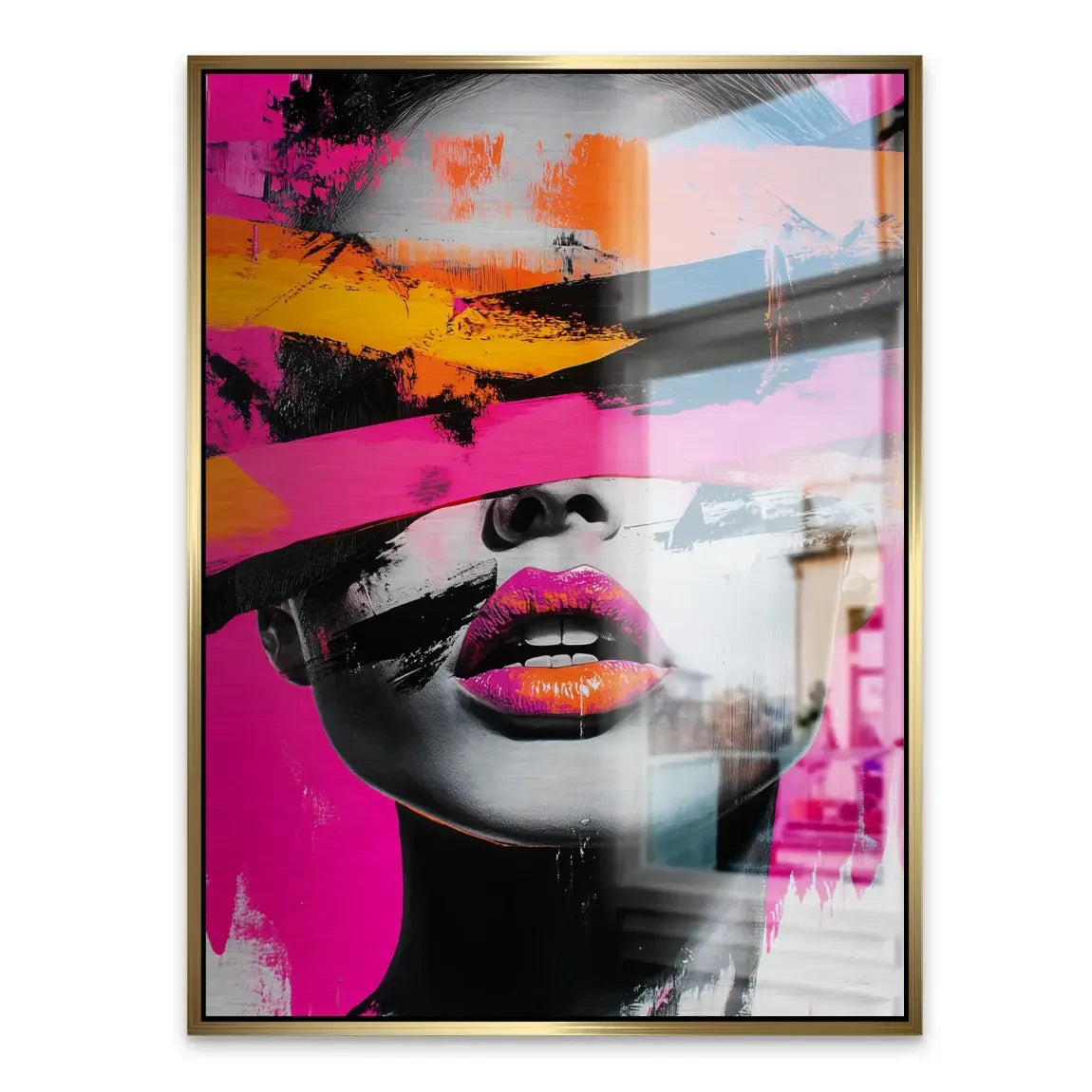 Abstrakt Allure Alu Gebürstet Bild INGALERIE