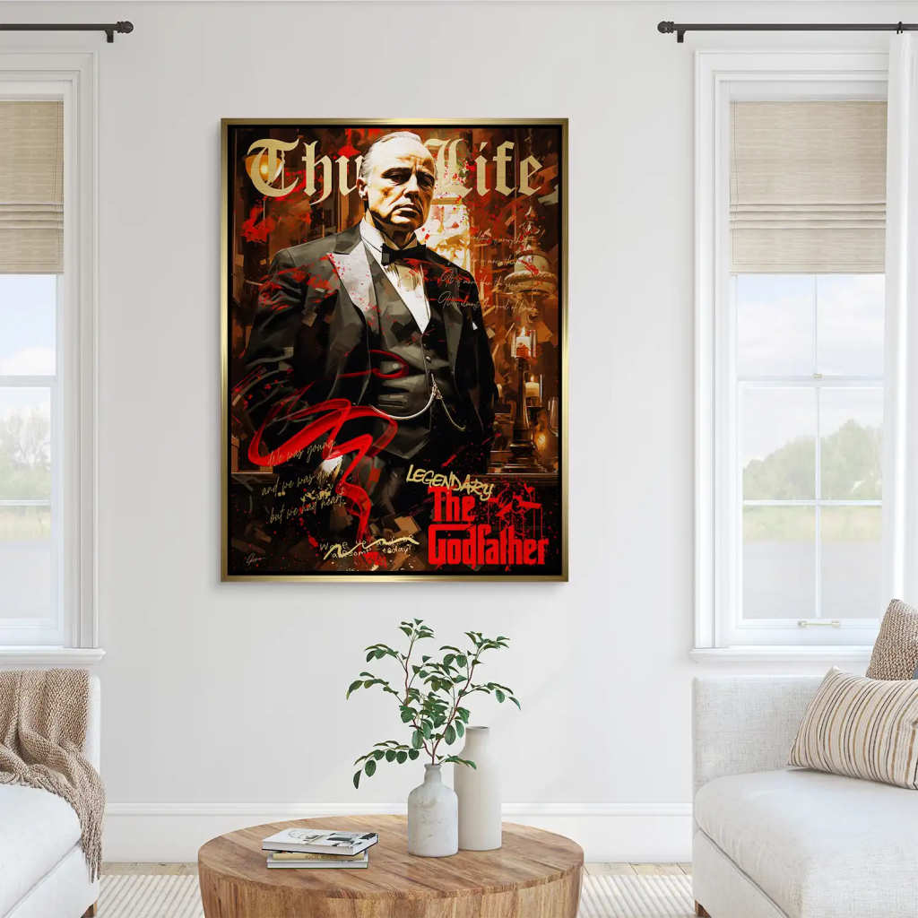 The Godfather Aludibond Gebürstet INGALERIE