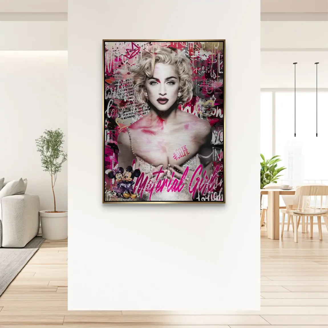 Pop Queen Vibes Alu Gebürstet Bild