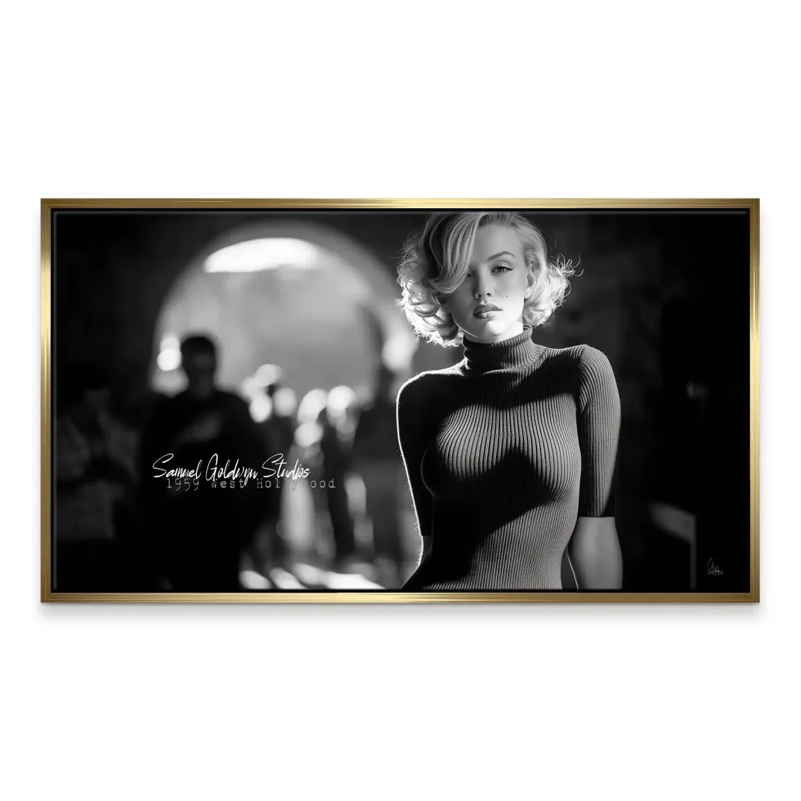 Marilyn Monroe Studio Leinwand Bild