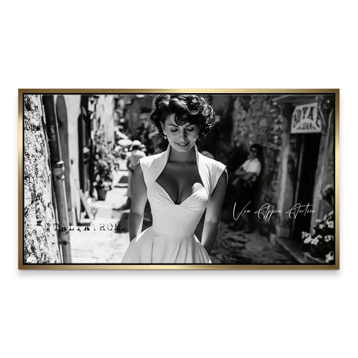 Sophia Loren Roma Leinwand Bild